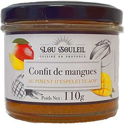 Confiture de mangues et de piments