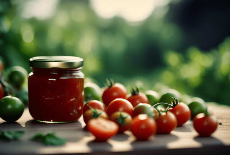 Comment préparer une délicieuse confiture de tomates vertes ?