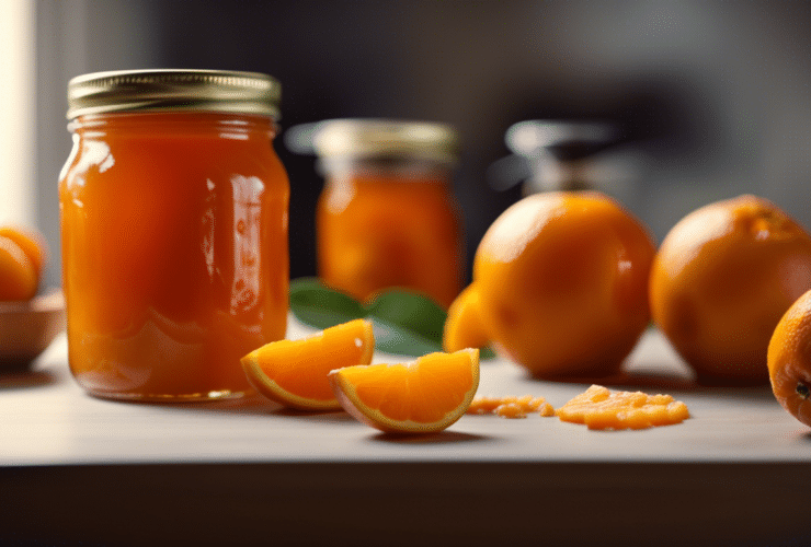 Comment préparer une délicieuse marmelade d'orange maison ?