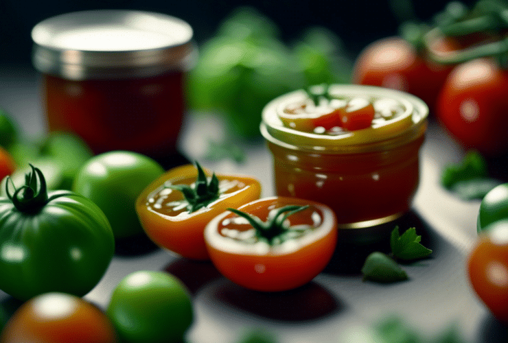 Comment réaliser une délicieuse confiture de tomates vertes à la maison ?