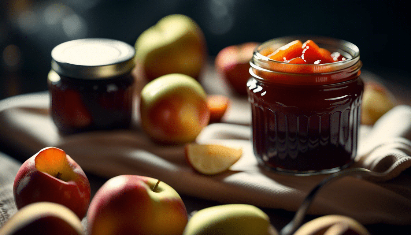 Les Secrets pour Préparer une Confiture de Pommes Maison