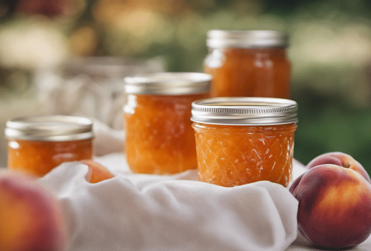 La confiture de pêche : une douceur estivale à dévorer ?