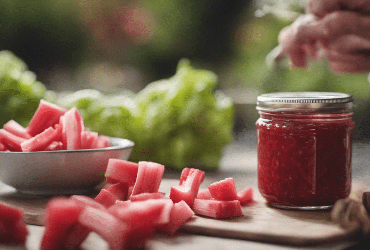 La rhubarbe : idéale pour une délicieuse confiture d'été ?
