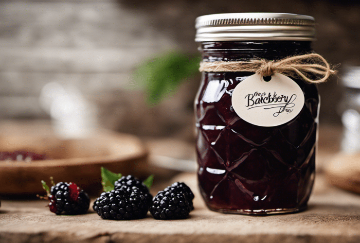 Pouvez-vous résister à notre délicieuse confiture de mûres maison ?